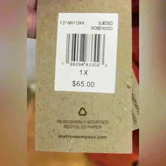 Frye and Company Women’s Button Up Long Sleeve Waffle Knit Orange Shirt 1X NWT - Picture 6 of 7